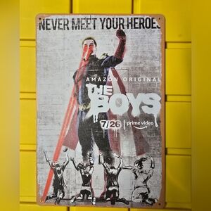 The Boys Metal Wall Sign
